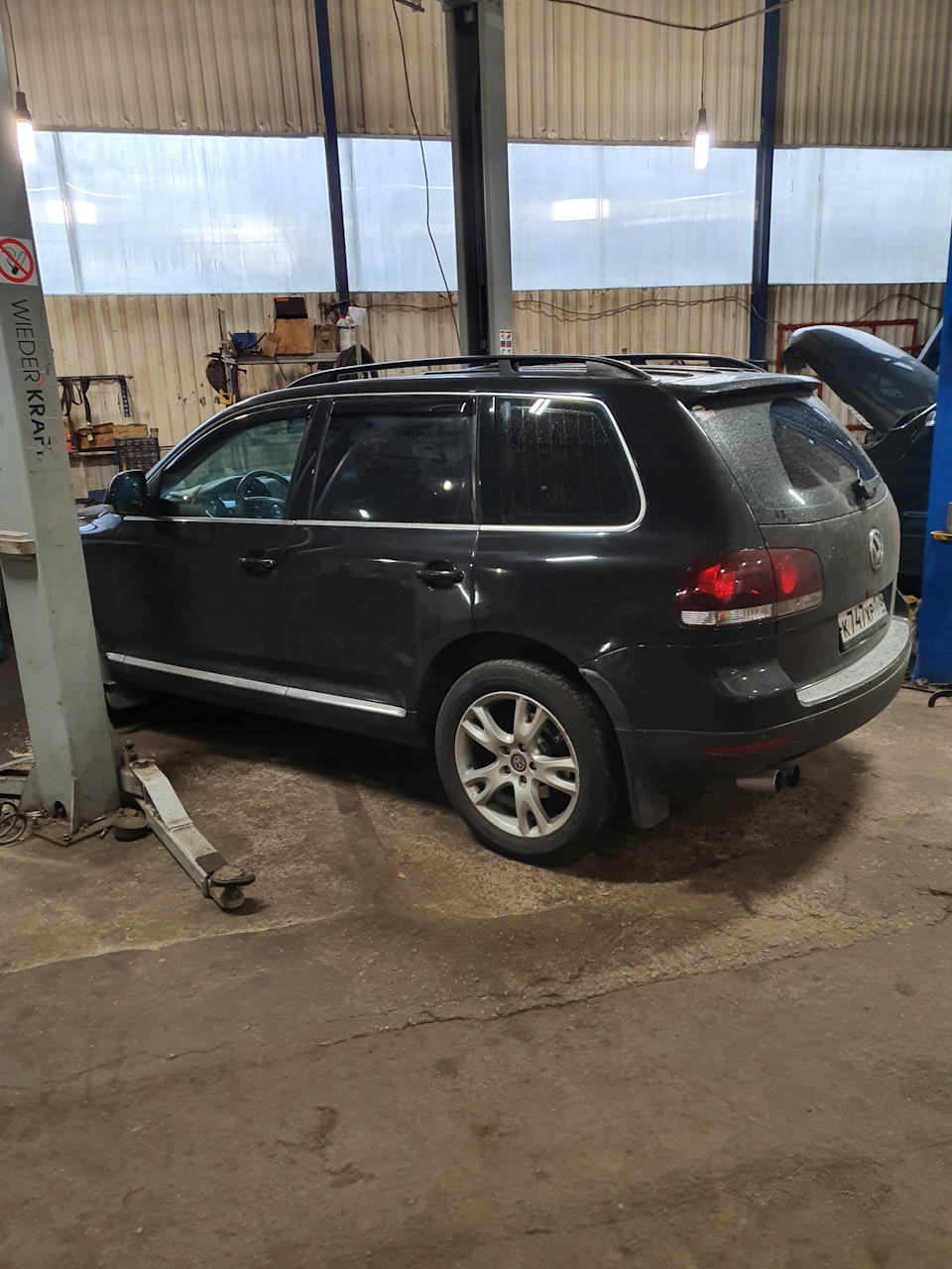 Окончании истории ремонт рулевого — Volkswagen Touareg (1G), 2,5 л ...