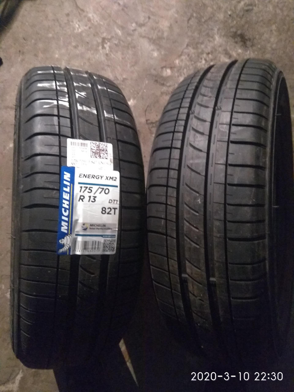 Фото в бортжурнале Daewoo Lanos. Запчасти на фото: Michelin Energy XM2 175/70R13