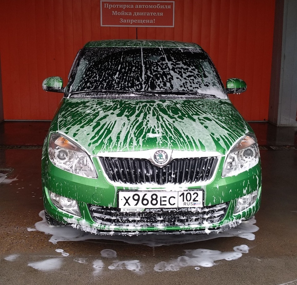 Да будет дождь! — Skoda Fabia Mk2, 1,4 л, 2011 года | мойка | DRIVE2