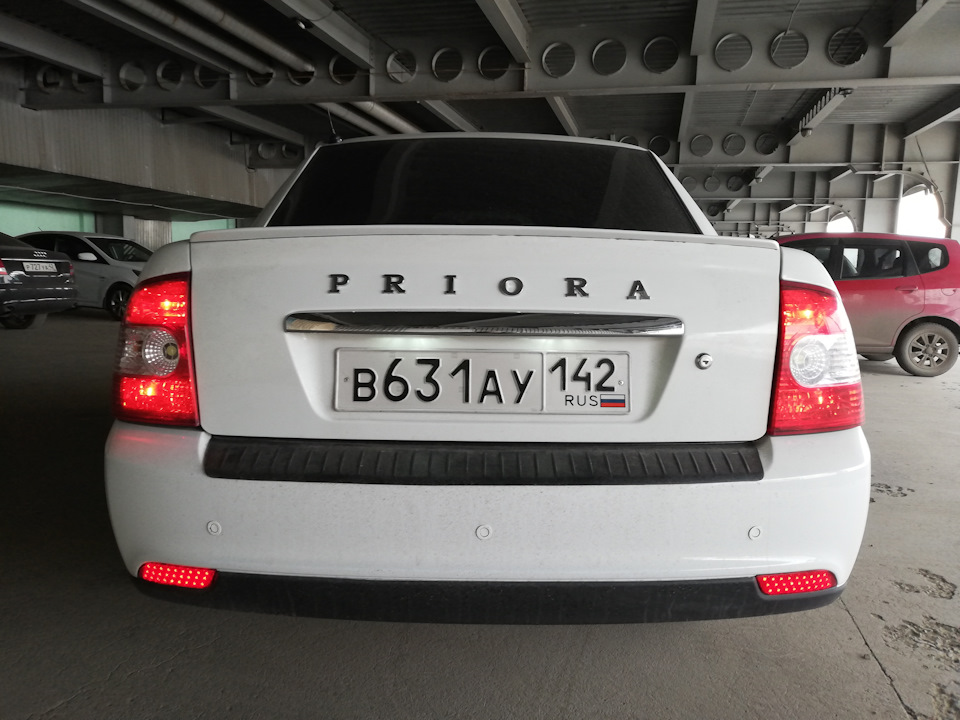 шильдик — Lada Приора седан, 1,6 л, 2013 года | тюнинг | DRIVE2