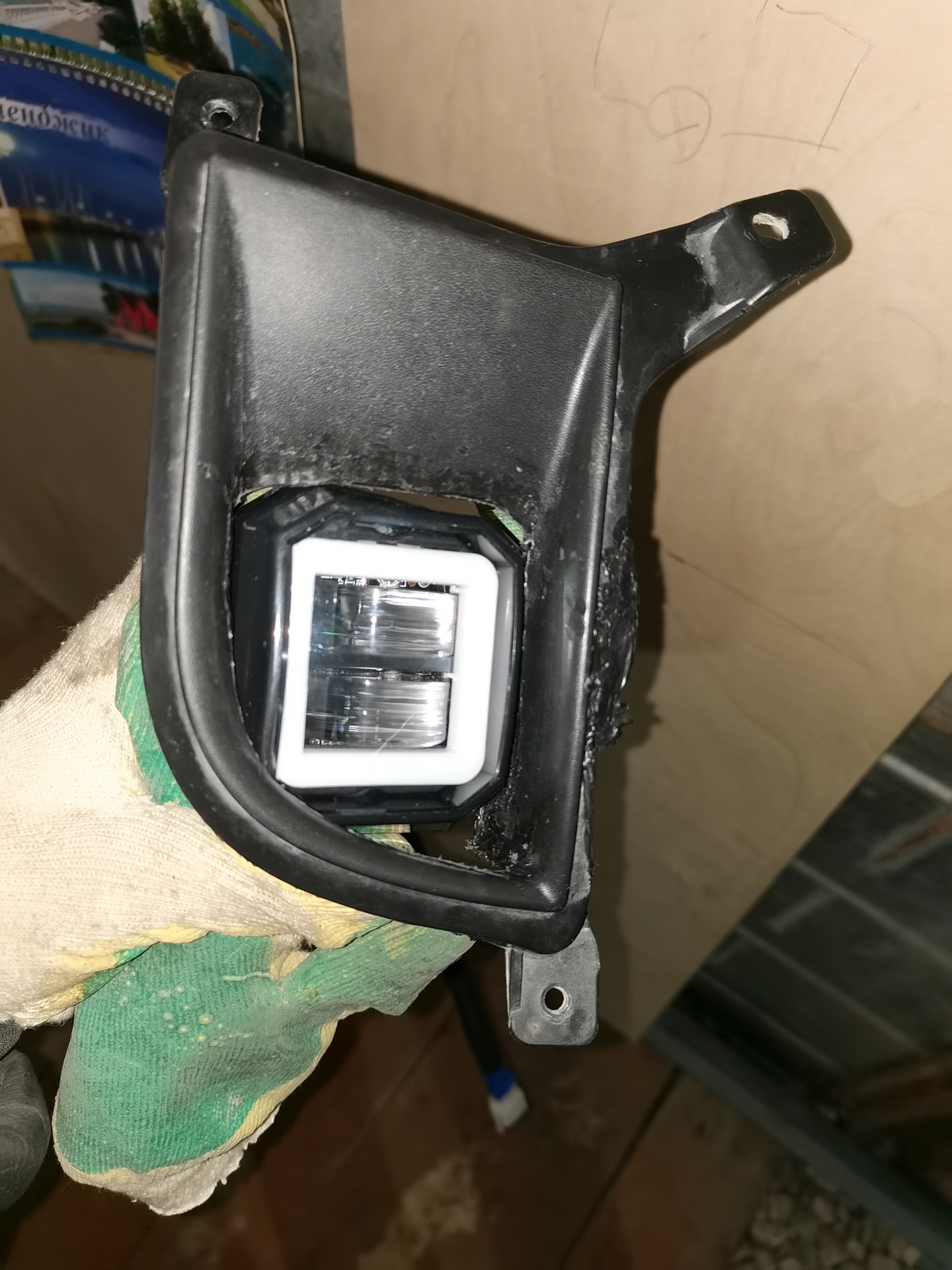 Установка Птф с ДХО на лачетти седан — Chevrolet Lacetti Sedan, 1,4 л ...