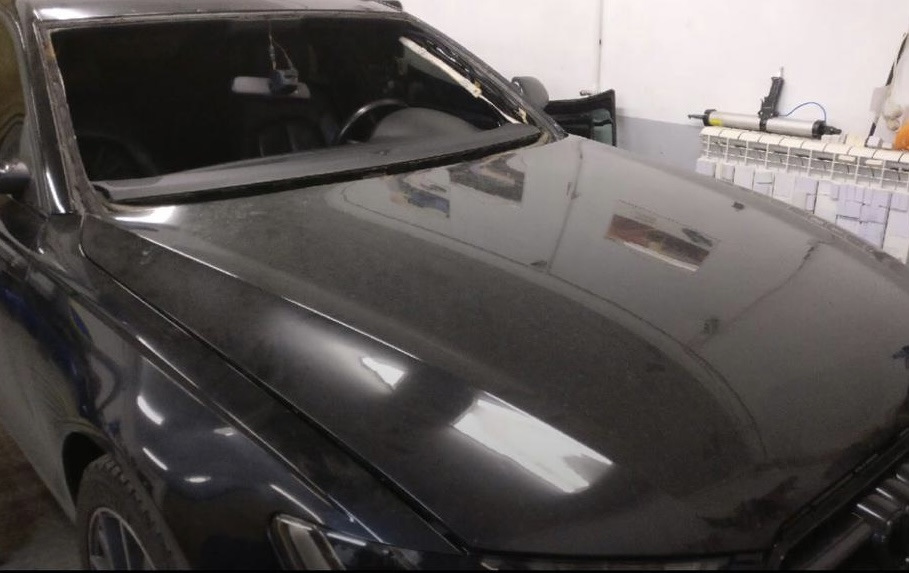 8. Замена лобового стекла Ауди А6 С7 2.8 часть 1 — Audi A6 (C7), 2,8 л ...