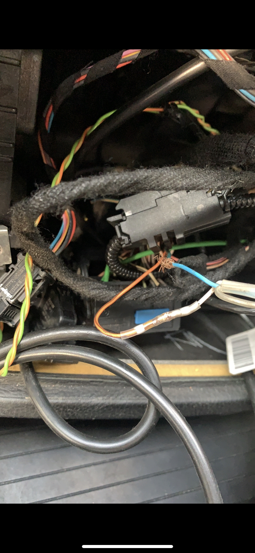 Ремонт парктроников и обрыв шины Fbas — BMW X5 (E70), 3 л, 2009 года ...