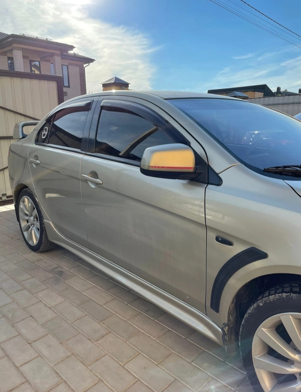 Долгожданный шаг тонер 35% — Mitsubishi Lancer X, 2 л, 2008 года ...