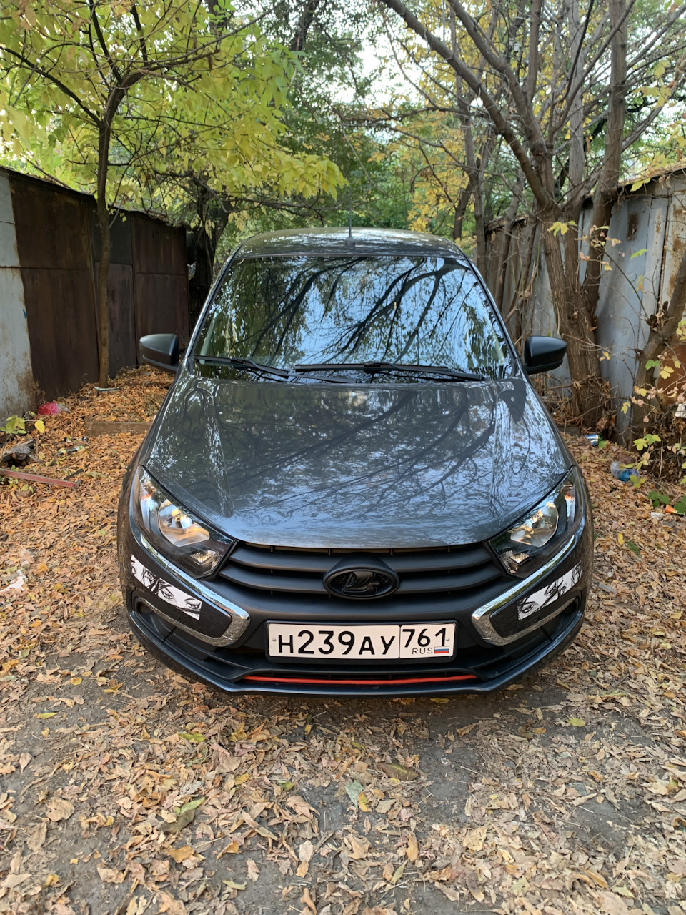 Обкатка зимних шин. — Lada Гранта (2G) FL, 1,6 л, 2020 года | шины | DRIVE2