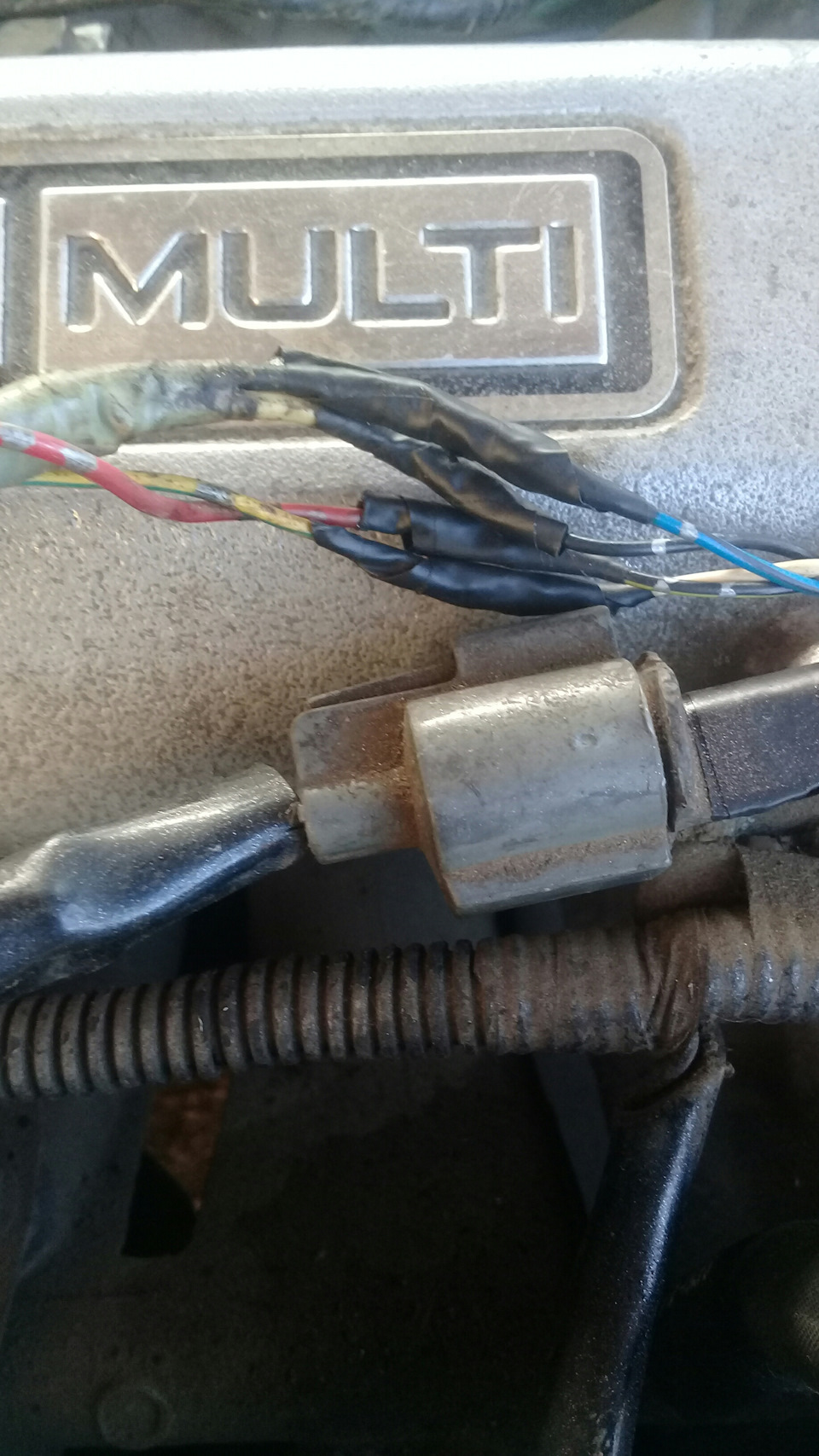 Как подключить лямбда-зонд — Mitsubishi Galant (7G), 2 л, 1993 года ...