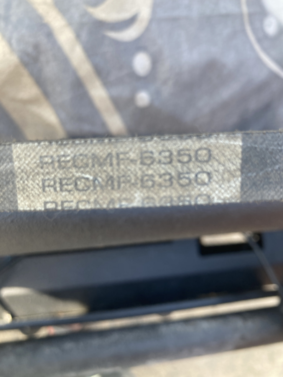 Ремни навесного оборудования — Mitsubishi Pajero (4G), 3,2 л, 2007 года ...