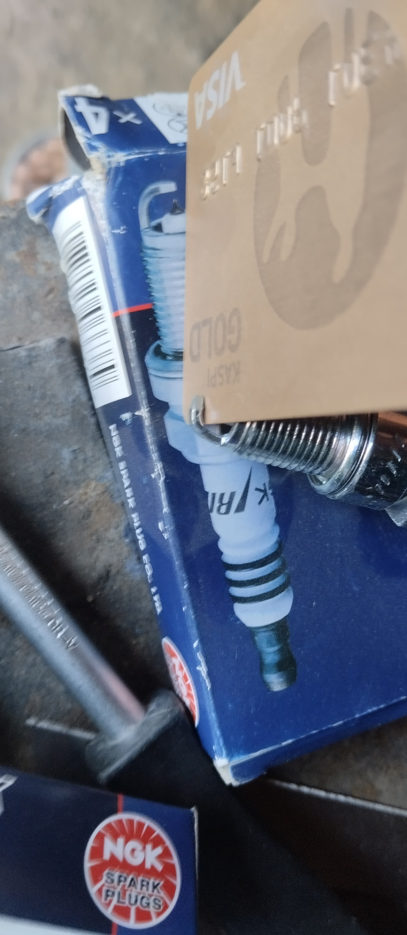 Зазор свечей NGK BPR6EIX — Daewoo Nexia (N150), 1,5 л, 2013 года ...