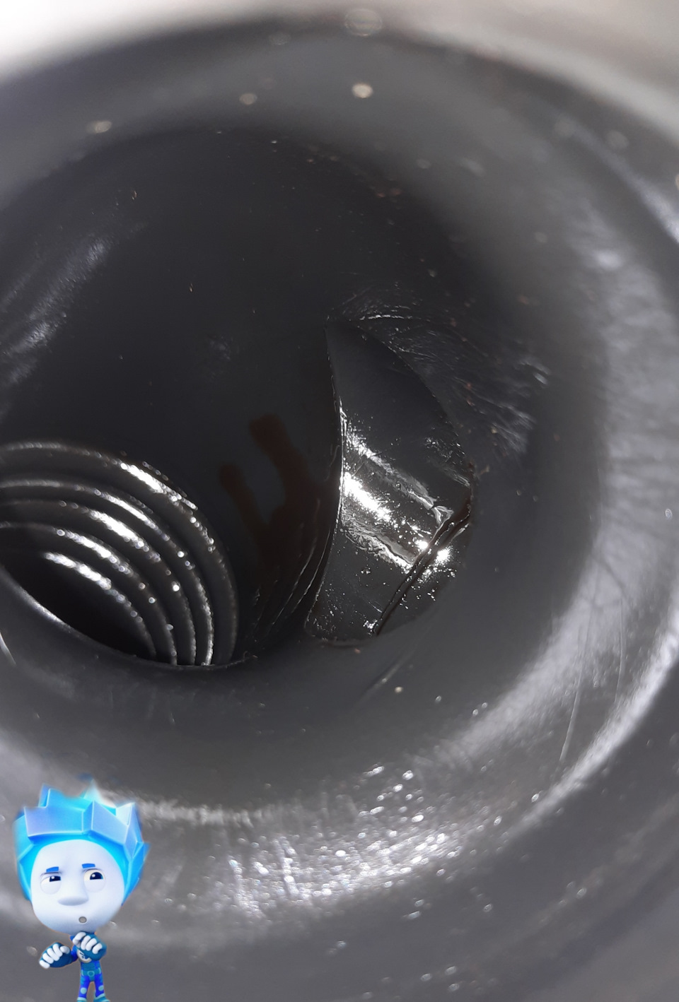 Масло в патрубке воздушного фильтра hyundai matrix, замена клапана ...