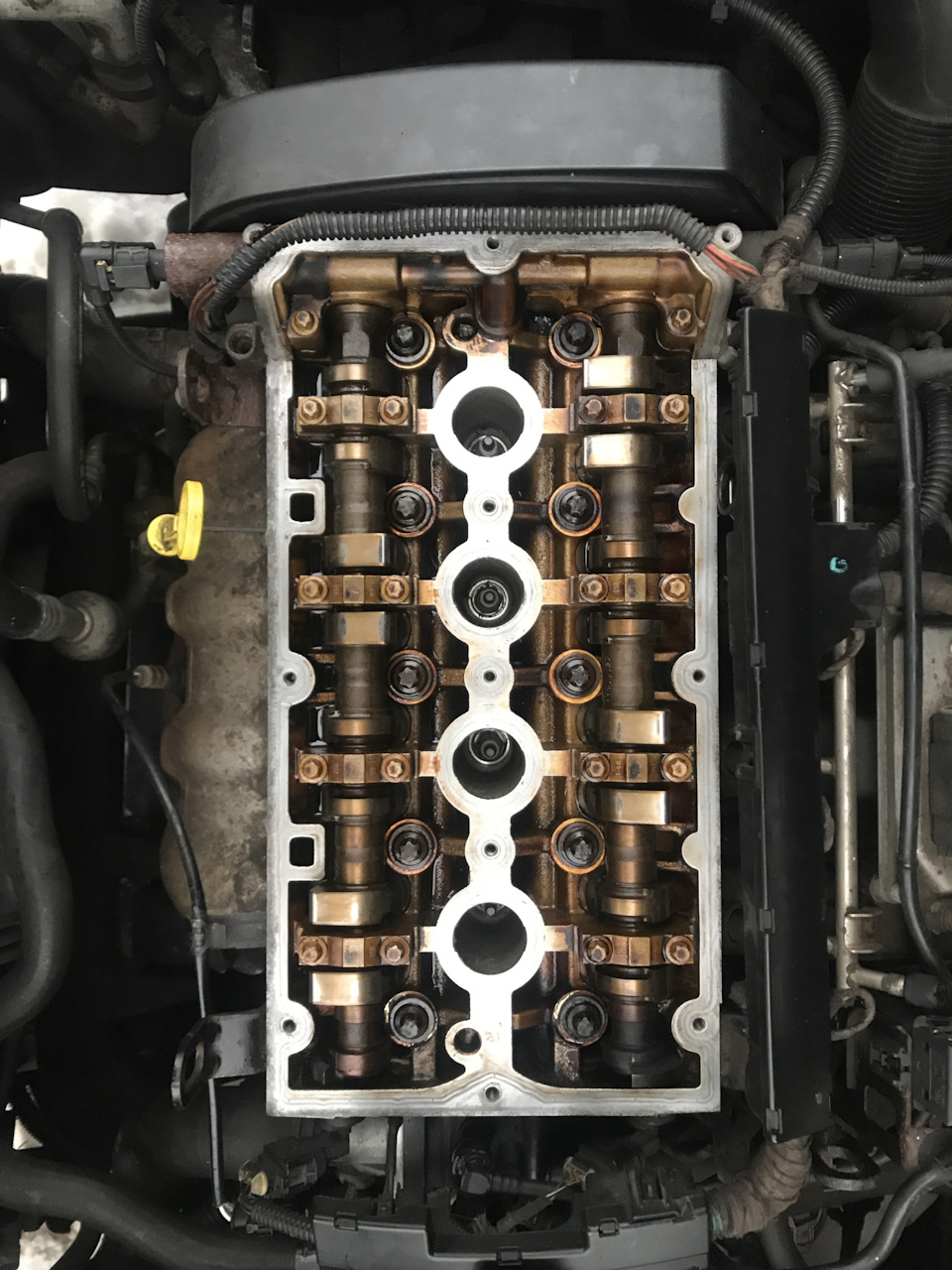 Кк, прокладки, мембрана z18xer — Opel Vectra C, 1,8 л, 2007 года ...