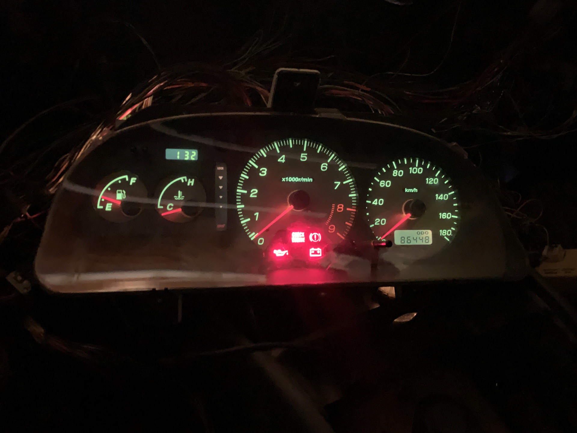 Воскрешение 110. Проводка щитка приборов. — Subaru Impreza (GC/GF), 1,8 ...