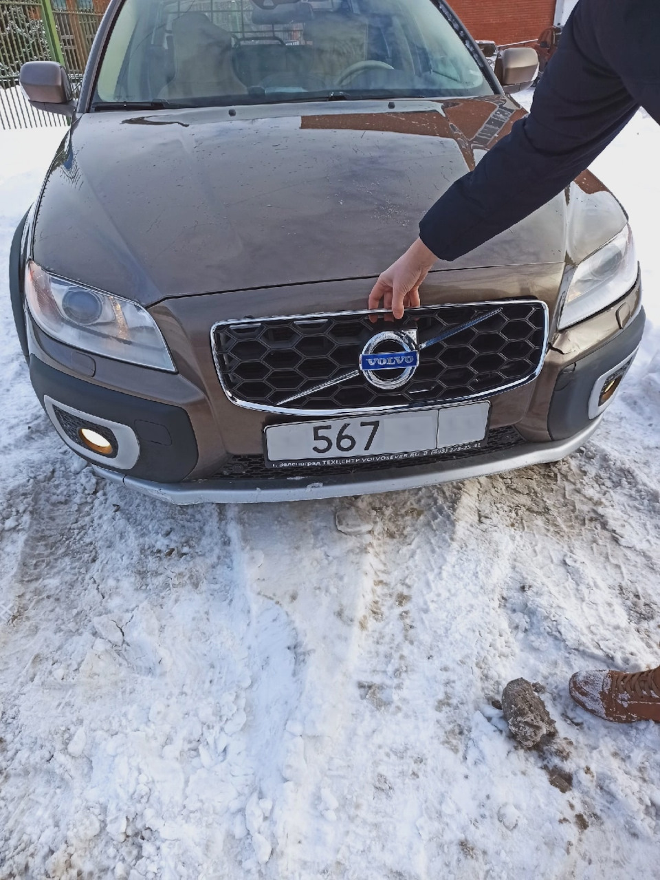 8. Двойное проникновение — Volvo XC70 III, 2,4 л, 2012 года | ДТП | DRIVE2