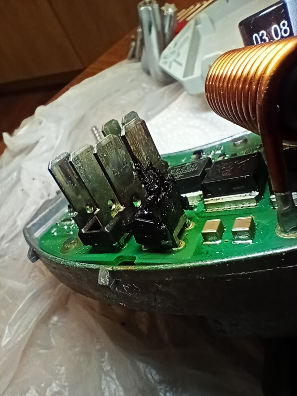 Разборка и ревизия моторчика печки BMW E90 — BMW 3 series (E90), 2,5 л ...