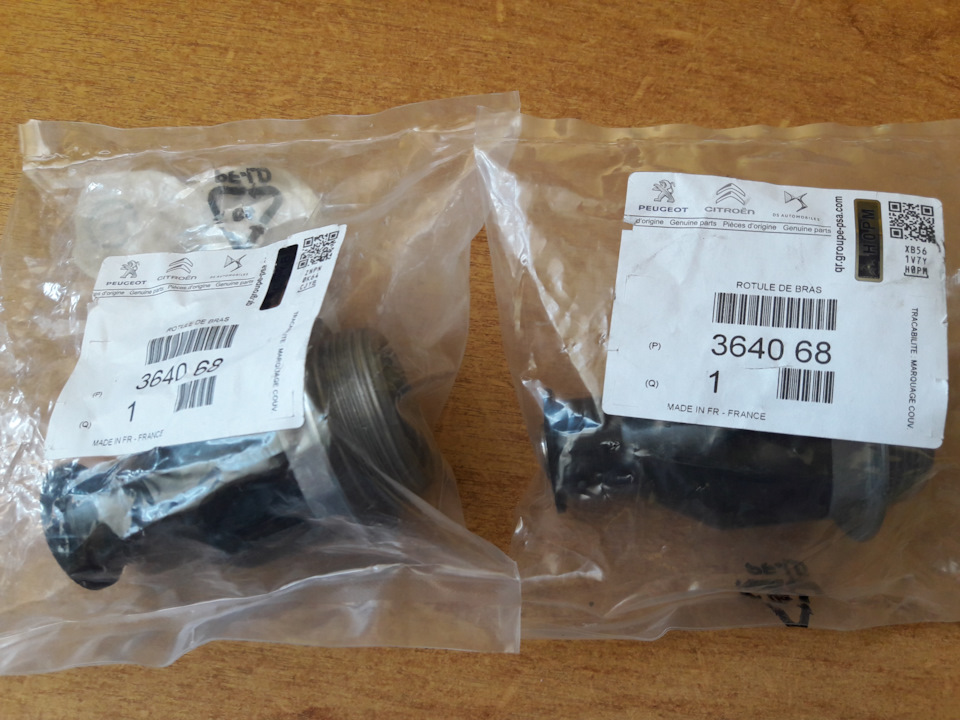 Шаровые опоры — Peugeot 308 (1G). Запчасти на фото: 364068