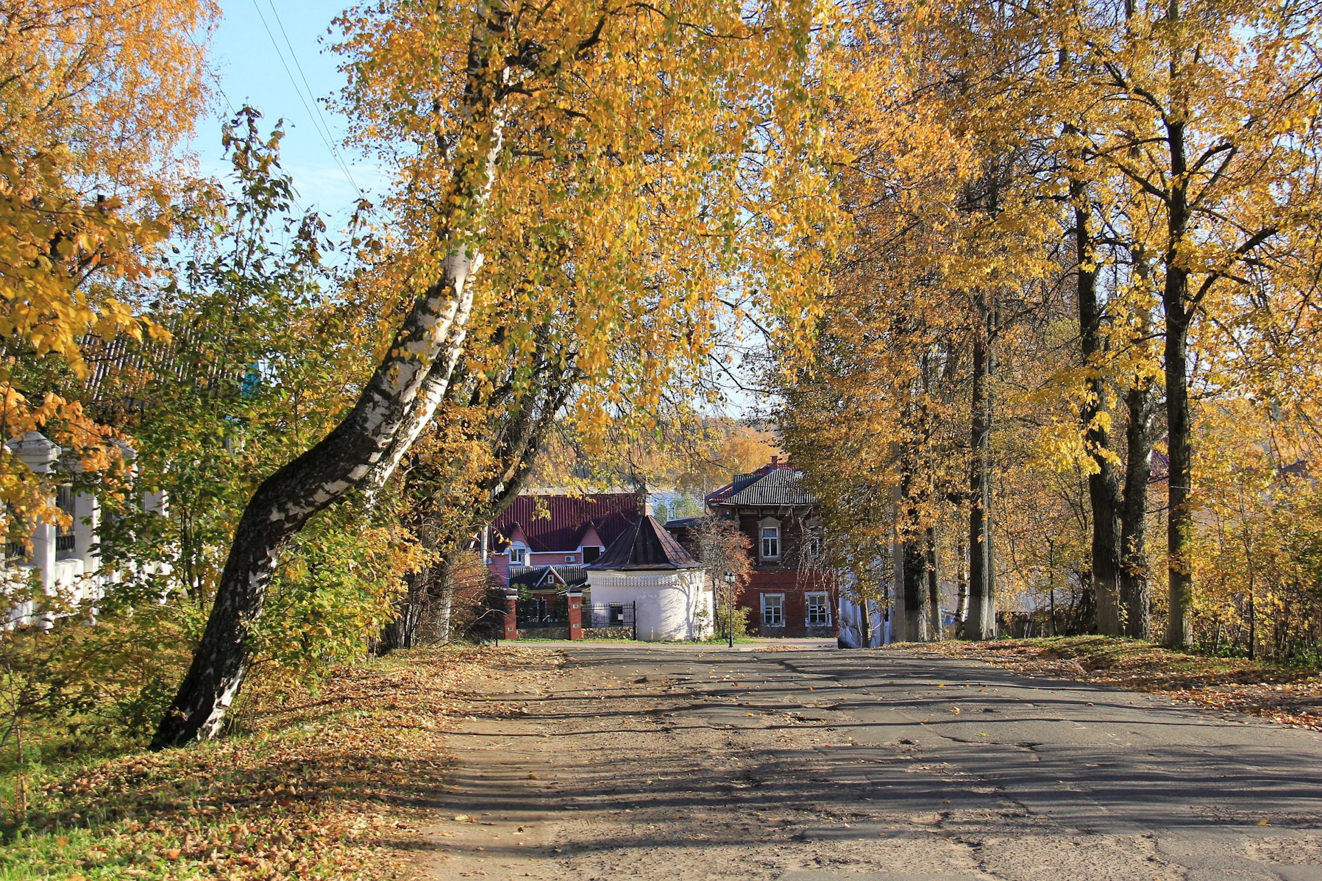 Городское поселение Мышкин осень