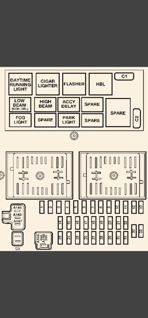 Jeep zj схема предохранителей