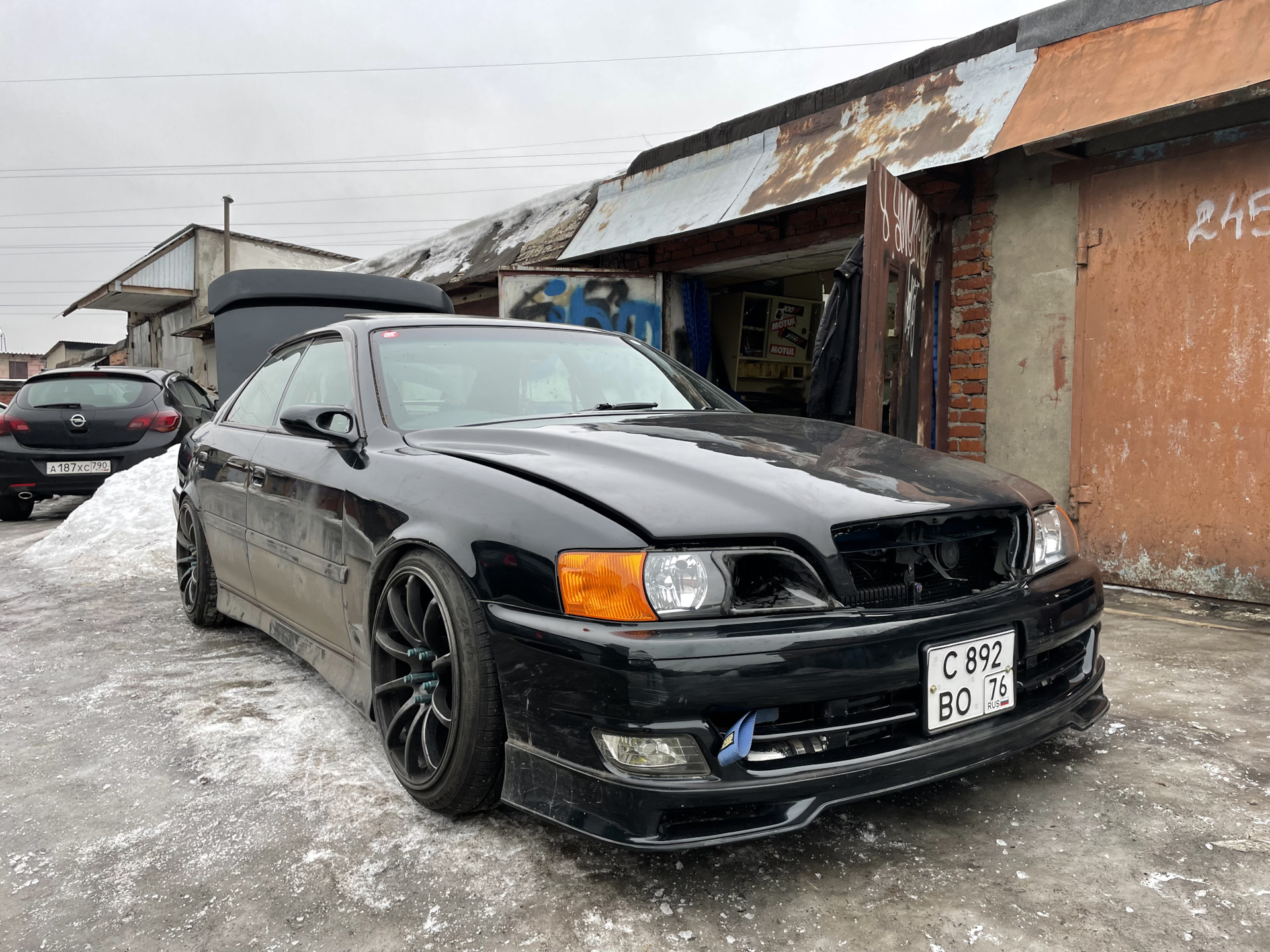 Отправил на покраску. — Toyota Chaser (100), 2,5 л, 1998 года | автозвук |  DRIVE2