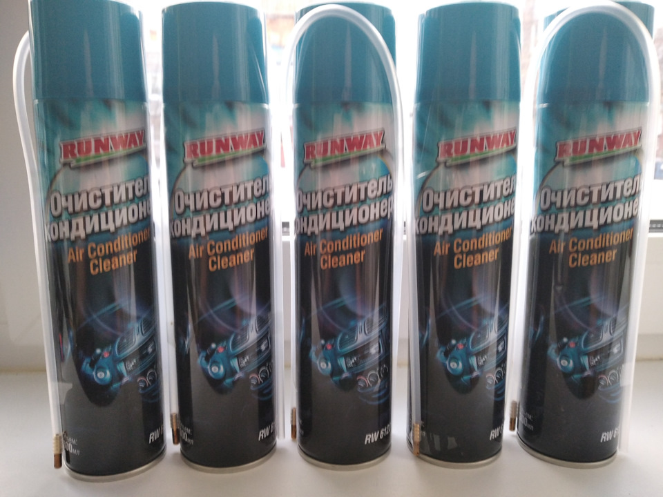 Очиститель кондиционера RunWay — Hyundai Solaris (2G), 1,6 л, 2019 года ...