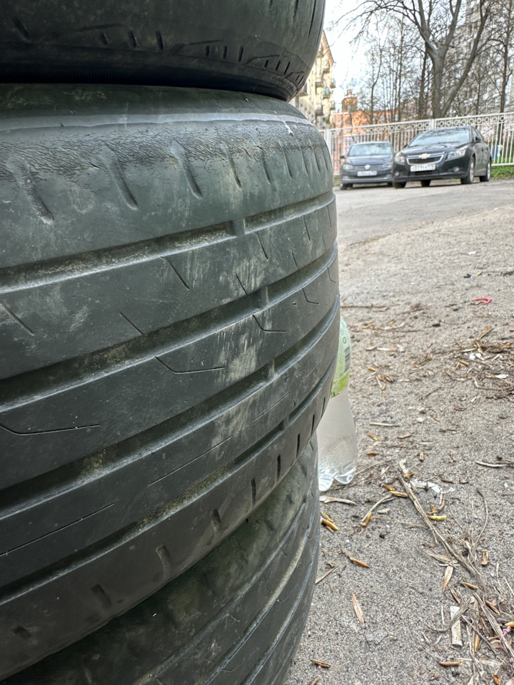 Шины летние Toyo 195/45 R16 на Volkswagen Golf Mk3. Б/у | 4 000 ₽ в ...