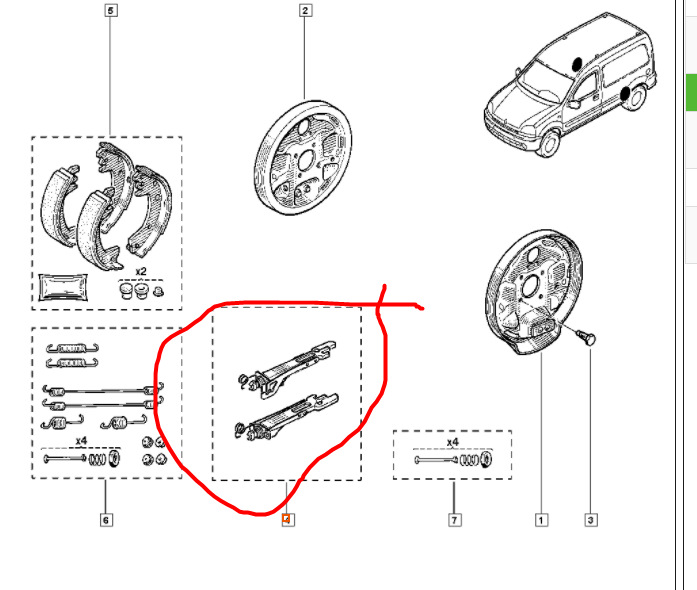 Механизм Подвода Колодок Рено Логан 1 Купить