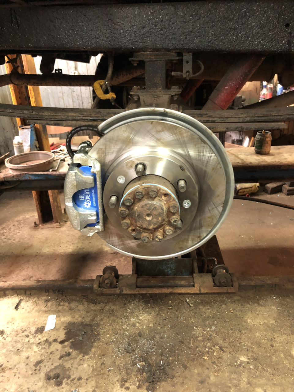 Дисковые задние тормоза! — УАЗ 3962, 2,7 л, 2011 года | тюнинг | DRIVE2