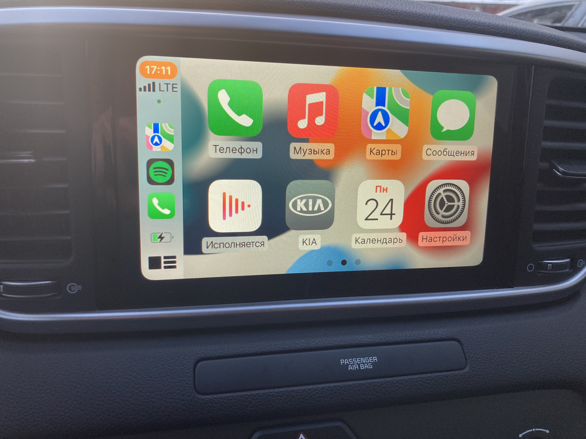 Активация беспроводного CarPlay — KIA Sportage (4G), 2 л, 2021 года |  автозвук | DRIVE2