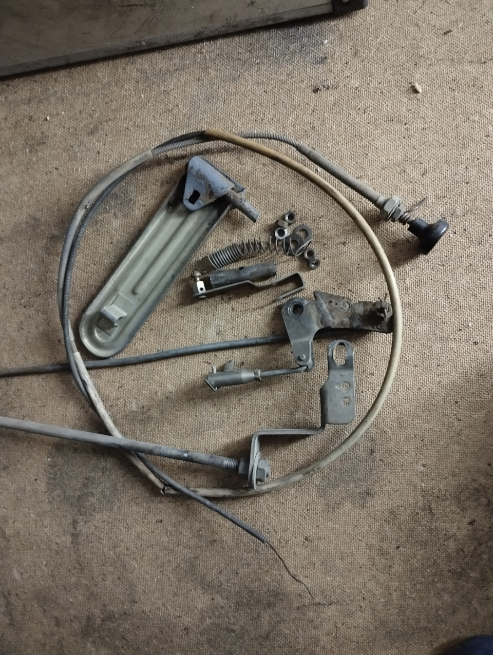 Педаль газа от тойота — УАЗ 39095, 2,9 л, 2003 года | своими руками ...