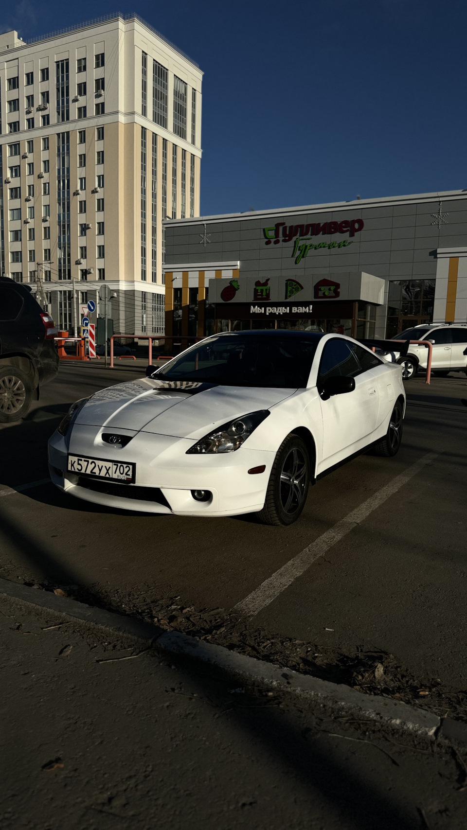 Новая фотка, съездили в Ульяновск — Toyota Celica (230), 1,8 л, 2001 ...