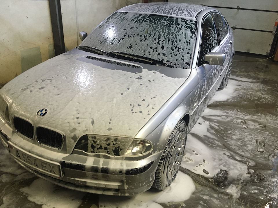 BMW e46 зима