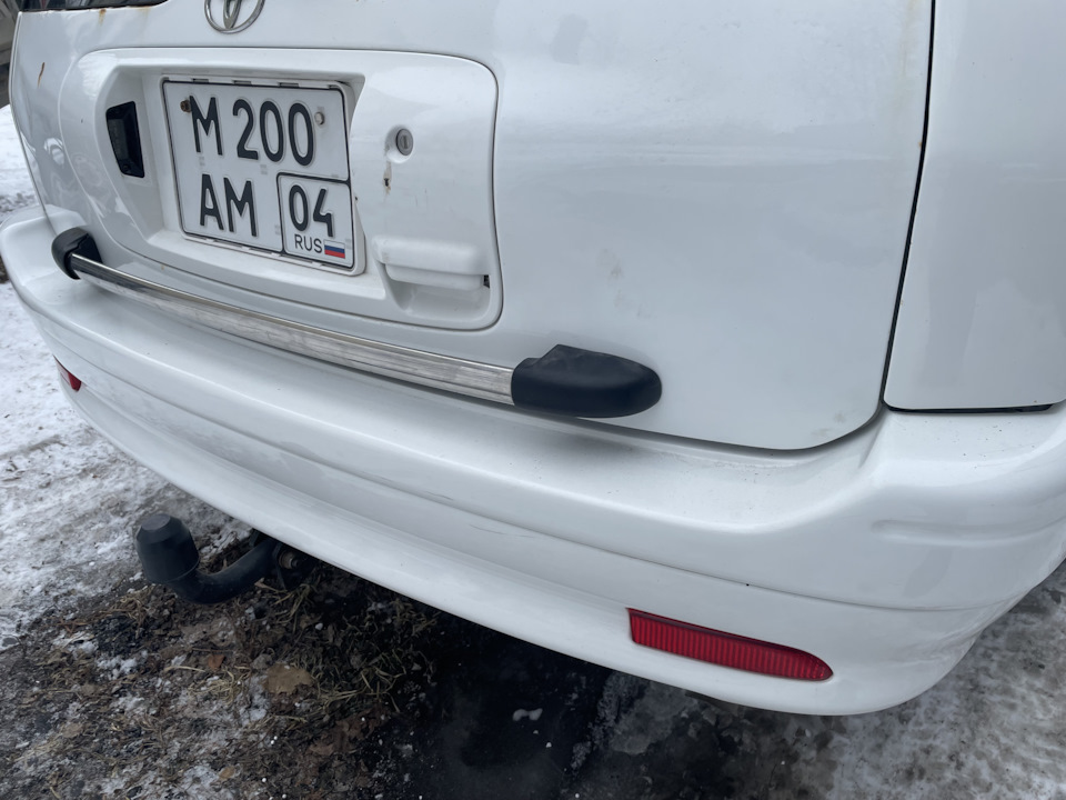 Дополнительная ручка багажника. — Toyota Sprinter Carib (AE110G), 1,8 л ...