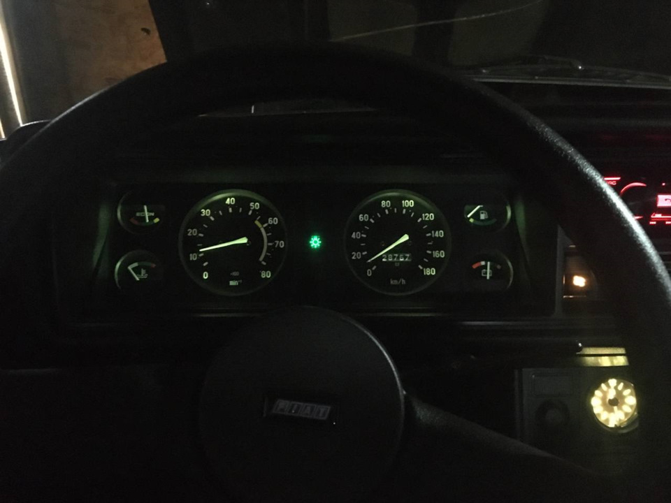 Пересвет приборной панели ВАЗ 2107 — Lada 2107, 1,6 л, 2010 года ...