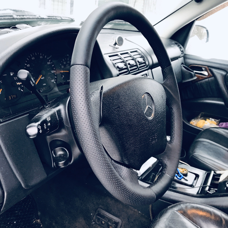 Перетяжка руля мерседес w220