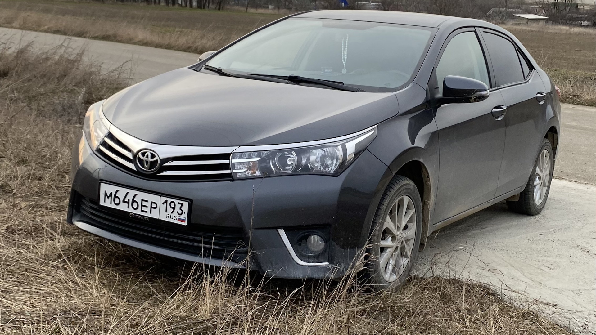 Toyota Corolla (160) 1.6 бензиновый 2014 | Серый Космос на DRIVE2