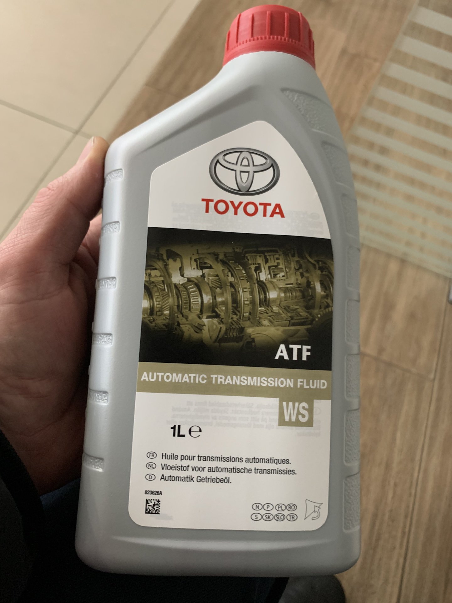 Масло в АКПП Тойота WS — Lexus RX (4G), 2 л, 2016 года | плановое ТО ...