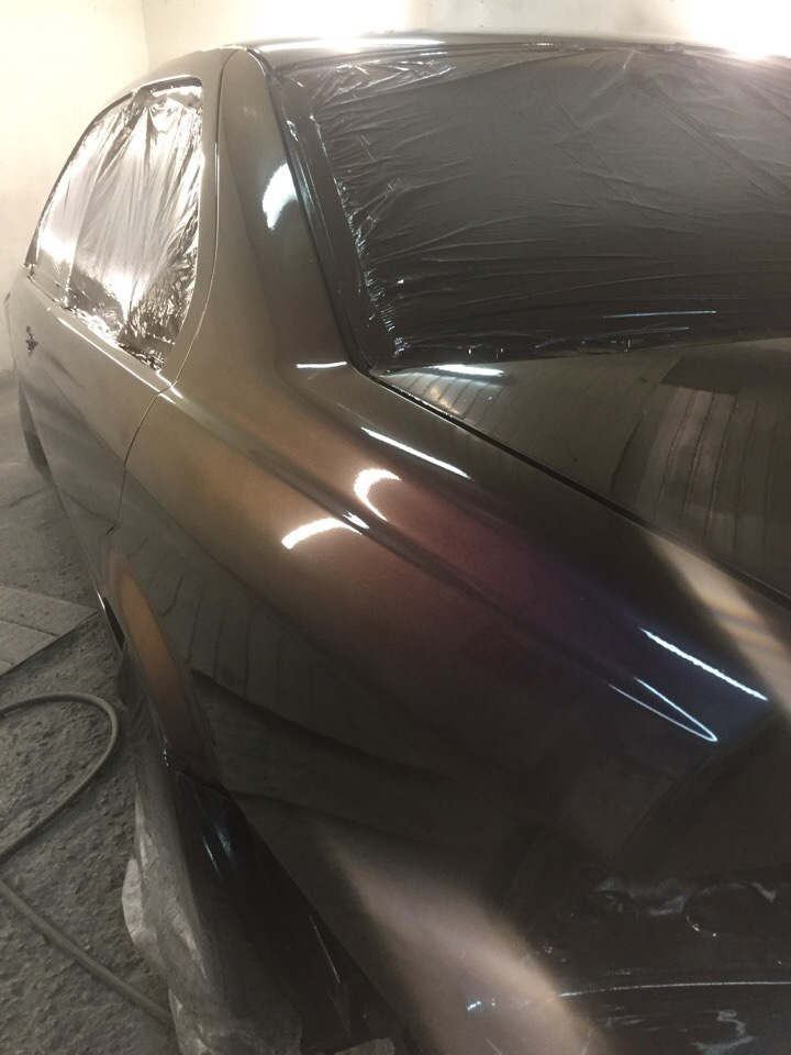 покраска в хамелеон — BMW 3 series (E36), 1,8 л, 1993 года | кузовной ...