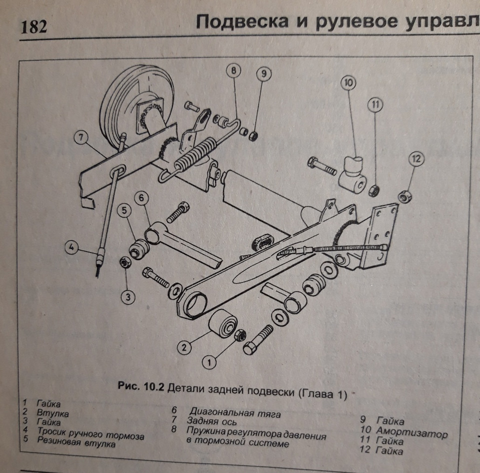 Подвеска задняя ауди 80 б3 схема