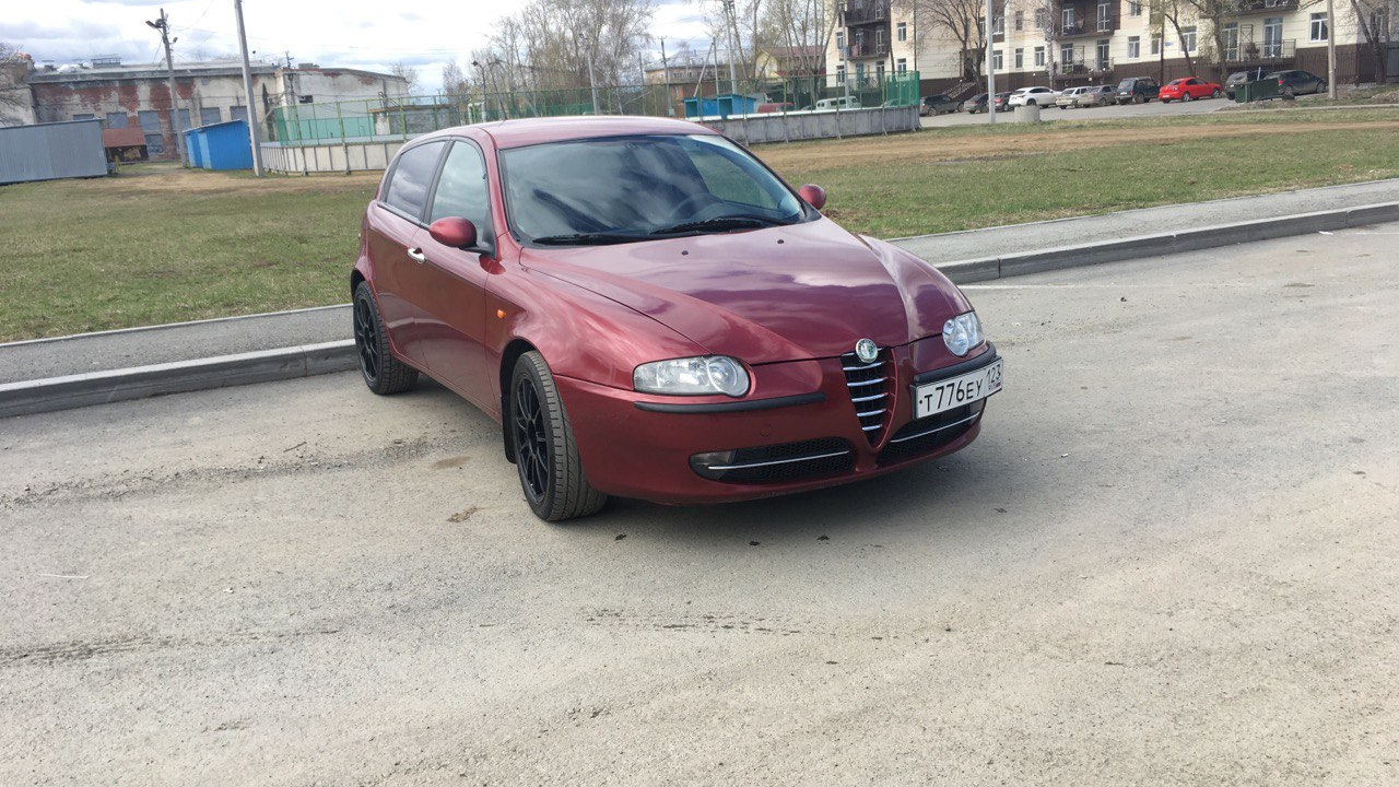 Alfa Romeo 147 1.6 бензиновый 2004 | Авто любимой женщины! на DRIVE2