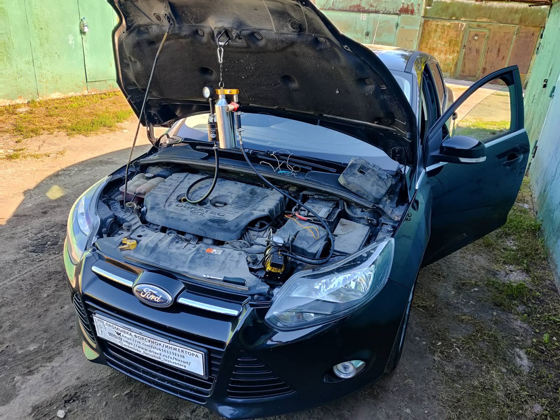 Ford Focus 3 промывка топливных форсунок без снятия — Промывка форсунок ...