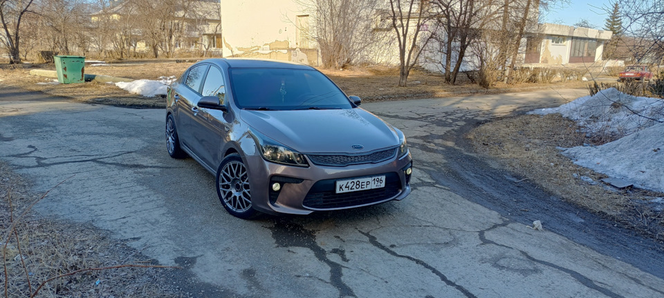 17-е колеса — KIA Rio (4G), 1,6 л, 2018 года | колёсные диски | DRIVE2