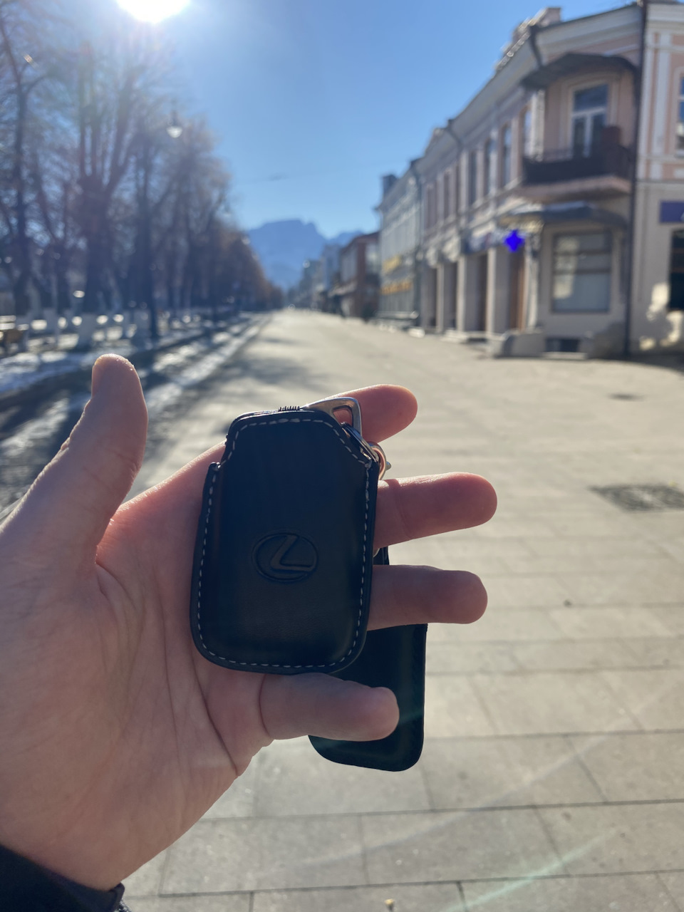Чехол на ключи и Bluetooth-метку 🔑 — Lexus NX (1G), 2 л, 2015 года ...
