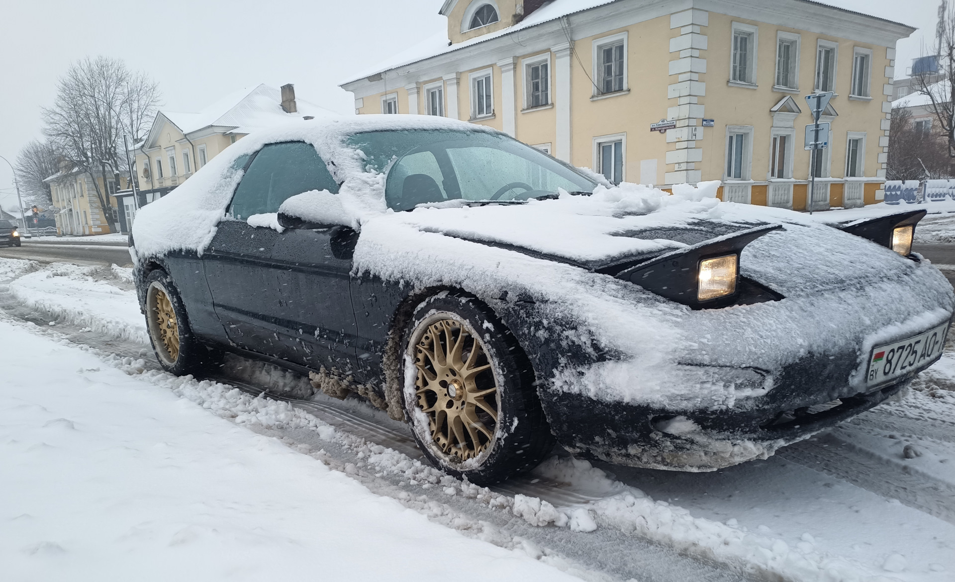 Ford Probe в снегу