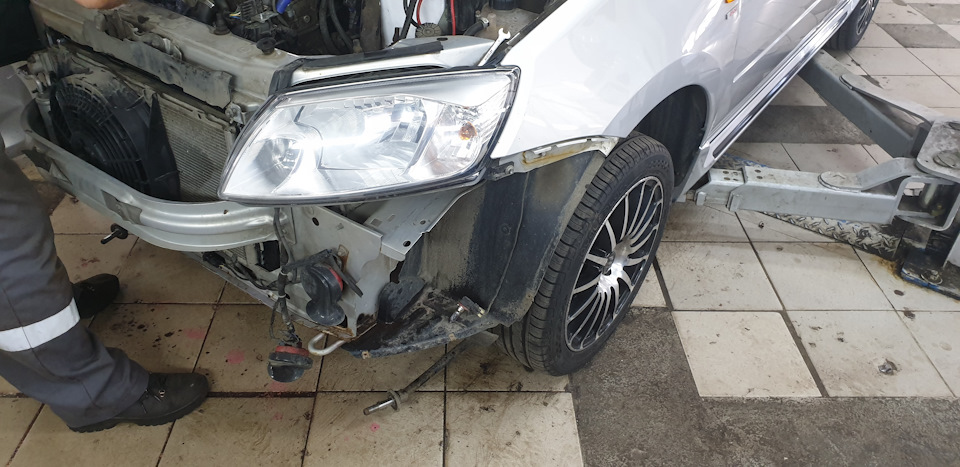 Потек радиатор двигателя — DRIVE2