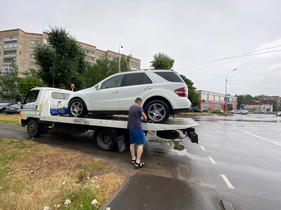 Фото в бортжурнале Mercedes-Benz M-Class (W164)