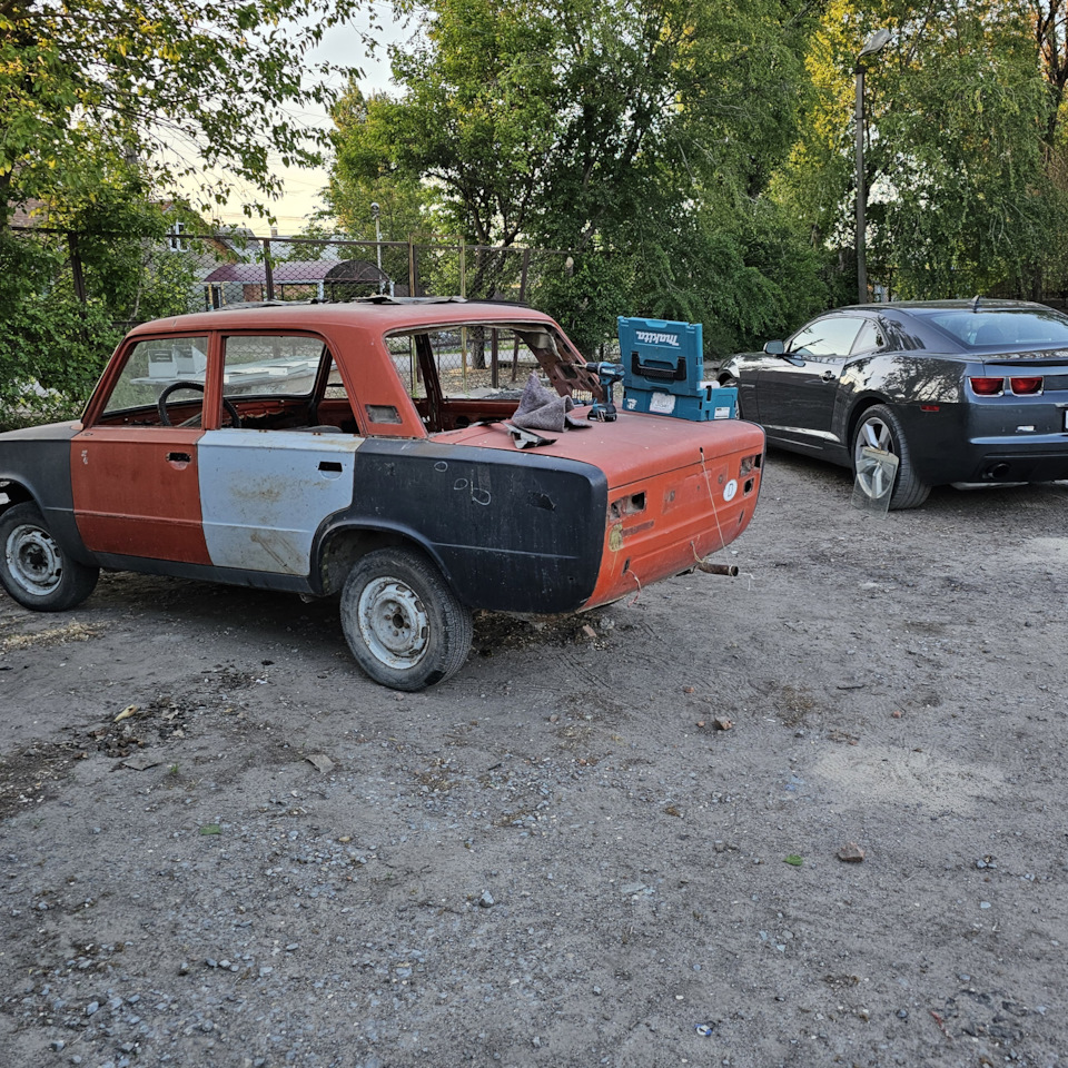 Разобрал единичку, готовлю машину в пескоструй. — Lada 21013, 1,2 л, 1983  года | кузовной ремонт | DRIVE2