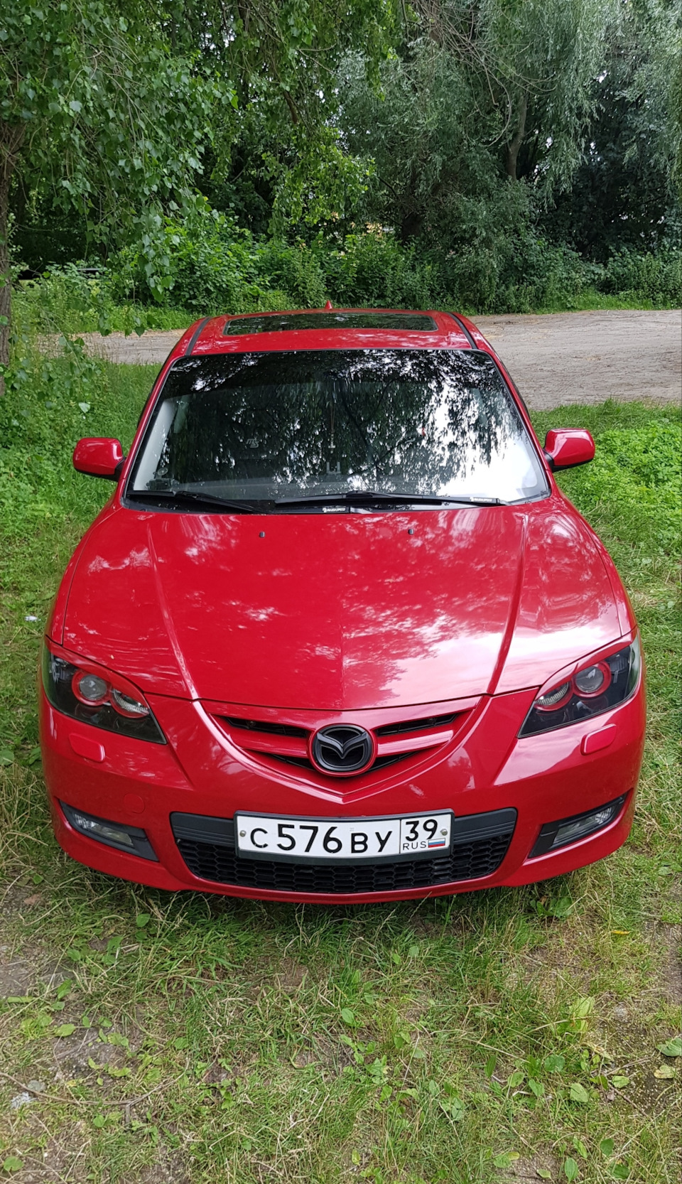 Реснички на фары mazda 3 bk — Mazda 3 (1G) BK, 2 л, 2005 года | стайлинг |  DRIVE2