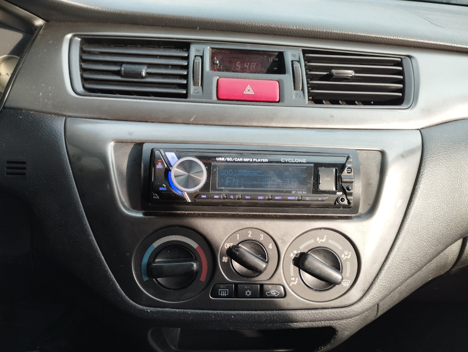 Неудачная покупка магнитолы. — Mitsubishi Lancer IX, 1,6 л, 2006 года ...