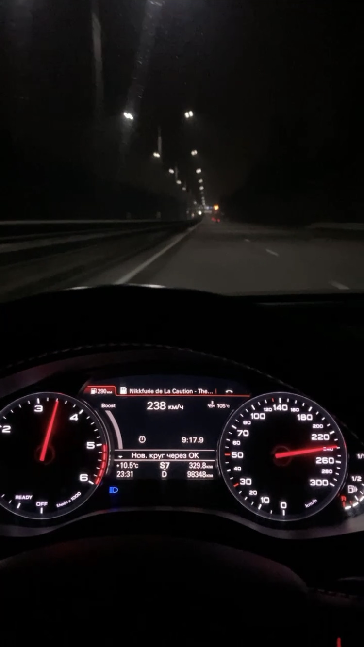 ТО и покраска диффузора — Audi A7 Sportback (1G), 3 л, 2015 года ...