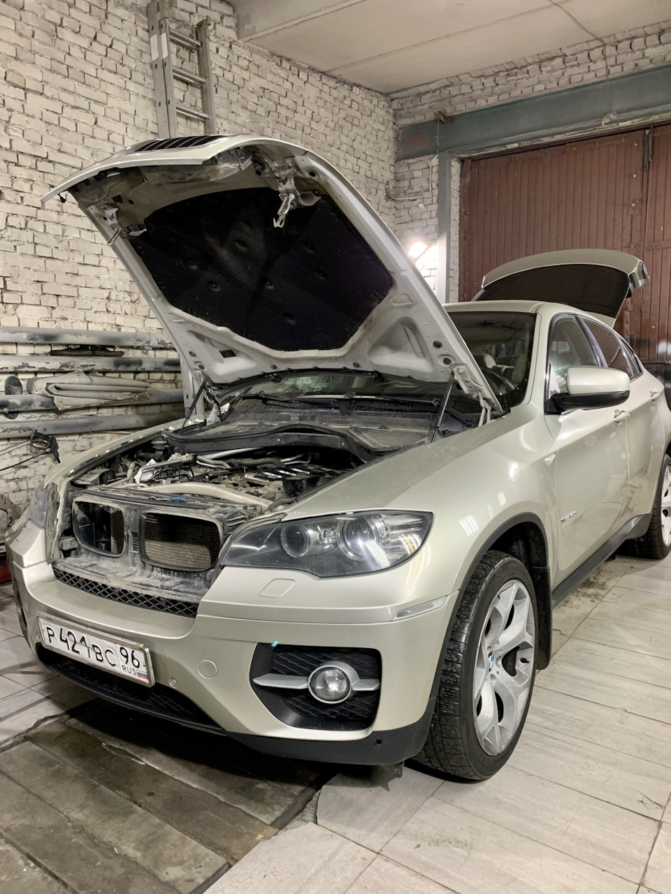 №1 10 градусов мороза, машина плохо заводится 3.0d — BMW X6 (E71/E72), 3 л,  2009 года | визит на сервис | DRIVE2