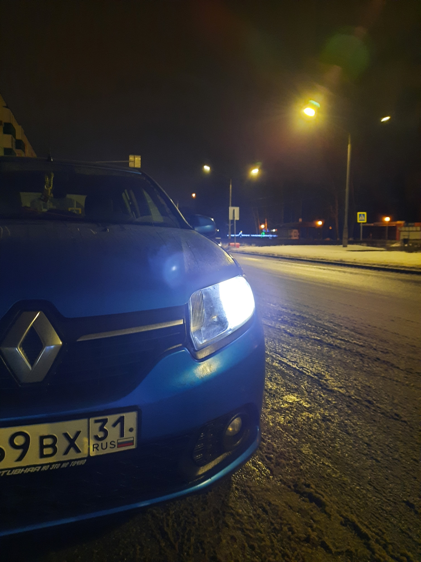 Renault sandero лампочки