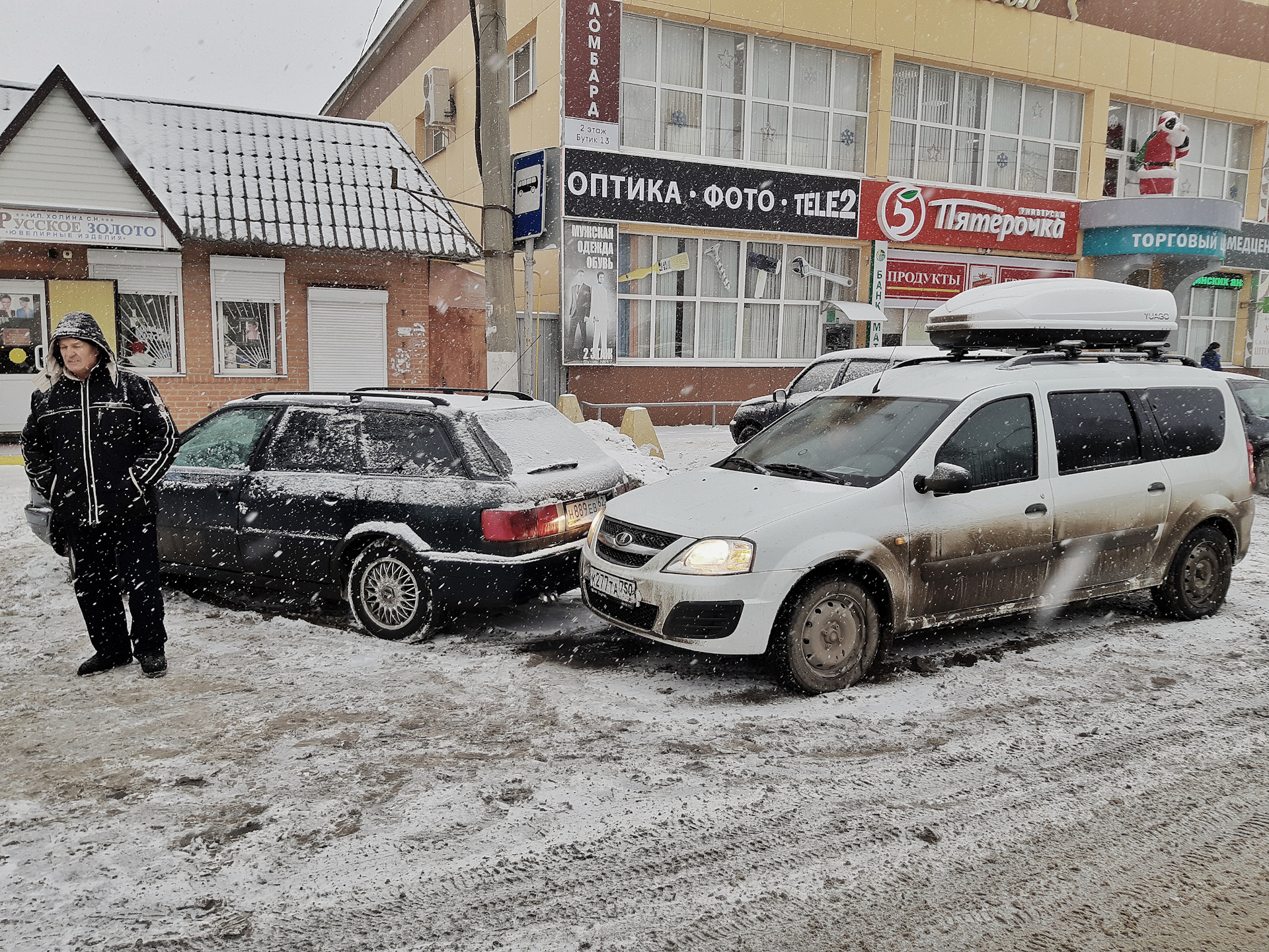 случилась небольшая печалька! — Lada Ларгус, 1,6 л, 2018 года | ДТП | DRIVE2